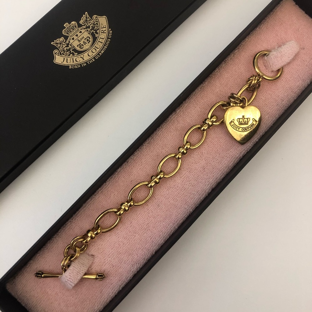 Juicy Couture Gold Chainlink Bracelet